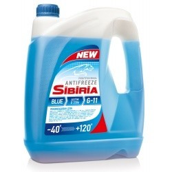 SIBIRIA антифриз -40 синий 5л (уп.3)